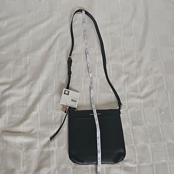HOST PICK🥳Anne Klein Leather Crossbody Shoulder Bag Black - Picture 13 of 16